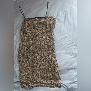 Snake skin like dress
